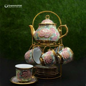 Ceramic coffee set 13 pieces